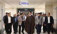 امام جمعه و فرماندار شهریار به بیمارستان امام خمینی (ره) آمدند